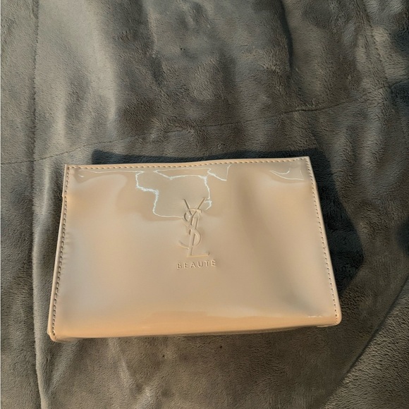 YSL Cream Clutch - Picture 1 of 4